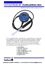 Medidor de pH y Redox porttil OxyGuard