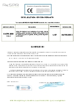 Certificacin ReSPR 1000 Dispositivo Mdico Italia Junio 2018 - Borsub