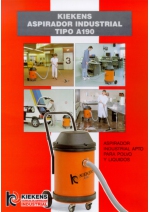 Aspiradores industriales Kiekens Tipo A190