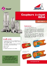 Guide coupleurs  clapet ISO-A Hydrokit