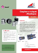 Guide coupleurs  clapet 