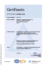 Certificado ISO 9001:2015
