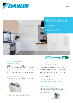 Unidades de pared Ururu Sarara - Daikin