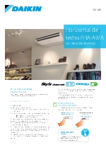 Horizontal de techo - Daikin