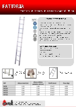 Svelt ficha tcnica escalera estrecho especial FATTORIA