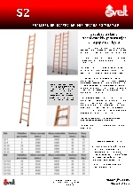 Svelt ficha tcnica escalera de madera S2