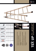 Svelt ficha tcnica de escalera de madera S7