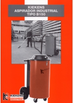 Aspiradores industriales Kiekens Tipo B150