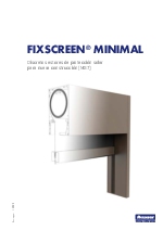 RENSO PROTECCION SOLAR TEXTIL - linea Fixscreen MINIMAL - montaje oculto en obra