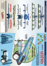 Nebulizadores arrastrados Neotwin barras 21 metros