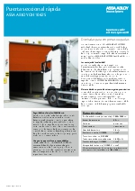 Puerta seccional rpida OH1042S