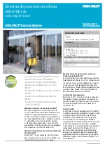 Sistema de puertas correderas automticas Frame