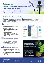 Sencrop. Estacin agrometeorolgica conectada en tiempo real