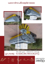 Barredoras de cucharn reforzadas hidrulicas - serie MR - cubierta abierta