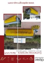 Barredoras de cucharn reforzadas hidrulicas - serie MVR - cubierta abierta