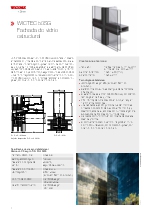 Wictec 50SG Fachada de vidrio estructural