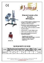 Recortadora de bajos Jumar RPA-842-A