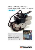 Catlogo de la flejadora neumtica para fleje de polister ORP 400