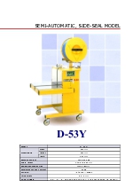 Flejadora semiautomtica lateral D-53 Y