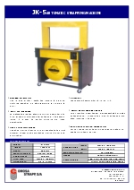Flejadora automtica para fleje de polipropileno