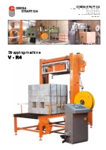 Instalacin de flejado con prensa