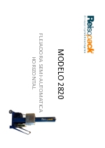 Breve explicacin de las novedades que incorpora la nueva flejadora semiautomtica horizontal 2820 respecto a su predecesora 2800.