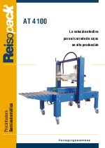 Catlogo de la precintadora semiautomtica de cajas AT 4100.