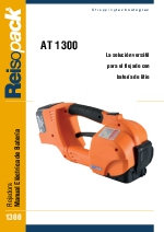 Catlogo de la flejadora manual elctrica AT1300 de Reisopack
