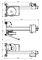 Plano tcnico de la flejadora 2830