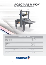 Precintadora monodimensional inoxidable con traccin lateral de la caja