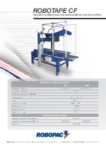 Precintadora monodimensional con cierre automtico de solapas