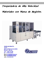 Troqueladora Sysco CAR-12AS y 25AS