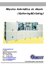 Alzadora SYSCO GCM-S-Automtica