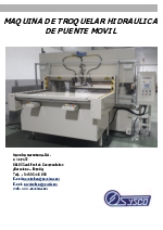 Troqueladora Sysco HBC Corte Cartn de Nido de Abeja