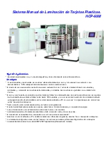 Laminadora Sysco HCP-M60 Semi-Automtica