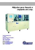 Mquina Sysco IMA-1500H Fresado e Implante del Chip