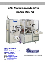 Troqueladora Sysco RDC-PR Corte Rotativo