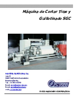 Cortadora Sysco SGC Corte y Guillotinado
