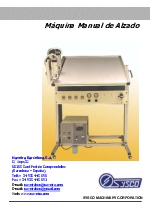 Alzadora Sysco SSC-2 Manual