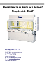 Troqueladora Sysco THNC Carro Mvil