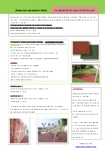 Losetas para parques infantiles Supragom: Suelo amortiguador para zonas de juegos, columpios