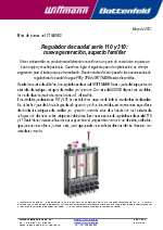 Regulador de caudal serie 110 y 310