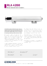 RLA 4200 Encoders lineales absolutos