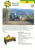Trituradora forestal FX