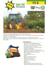 Trituradora forestal FX6
