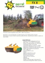 Trituradora forestal FX8