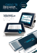 Indicador GI650 tctil