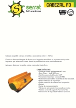 Cabezal triturador F3