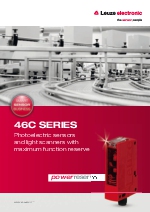 Serie 46C - Escner lser de seguridad con un alcance de hasta 8,25 m y 4 zonas de proteccin seguras