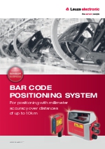 BPS 300i, 8 - Sistemas de posicionamiento por cdigos de barras